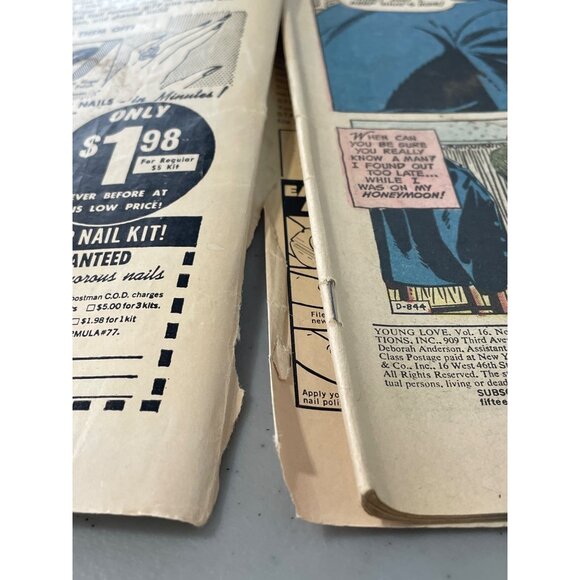 DC Comics Young Love Comic Vol.16 #98 August 1972 Romance Vintage Collection - Picture 4 of 7